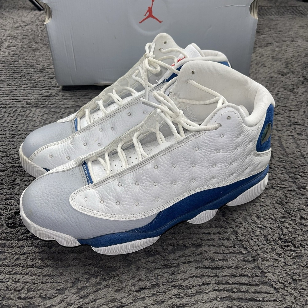 Nike Air Jordan 13 Retro Men's Size 11 "French Blue" White‎ Blue w/Box
